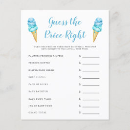 Blue Ice Cream denk dat het prijsspel goed is