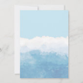 Blue Ice Cream Scoops voor twee jongens Verjaardag Kaart (Achterkant)