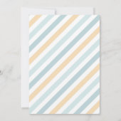 Blue Ice Cream Truck Hier is de Scoop Birthday Kaart (Achterkant)