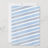 Blue Ice Cream Twee schepjes plezier Tweede verjaa Kaart (Achterkant)