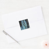 BLUE ICE DESIGN VIERKANTE STICKER (Envelop)