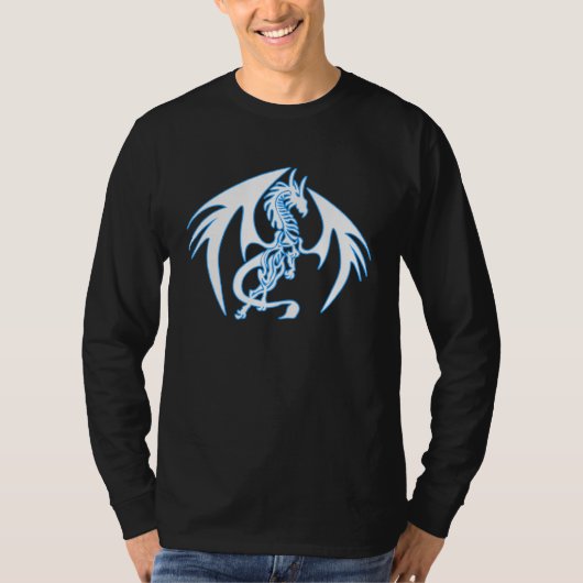 Blue Ice Dragon Kids Halloween Team Undead T-shirt (Voorkant)