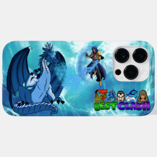 Blue Ice Dragon & Magical Wizard in het domein Dra Case-Mate iPhone 14 Pro Max Hoesje