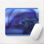 Blue Ice Dragon Mousepad Muismat (Met muis)