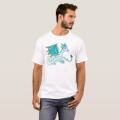 Blue Ice Dragon T-Shirt (Voorkant volledig)