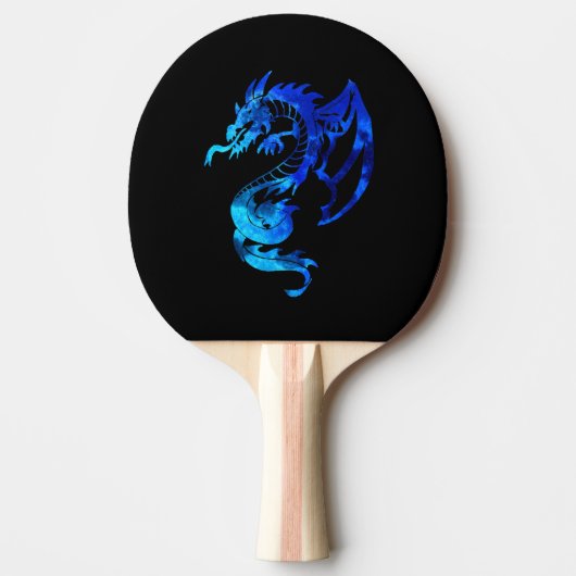 Blue Ice Dragon Tafeltennisbatje (Voorkant)