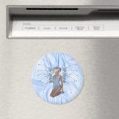 Blue Ice Fairy Magnet (Insitu (Vaatwasser))