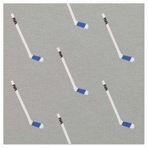 Blue Ice Hockey Stick Patroon Stof