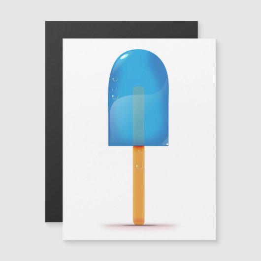 Blue Ice Lolly (Voorkant / Achterkant)