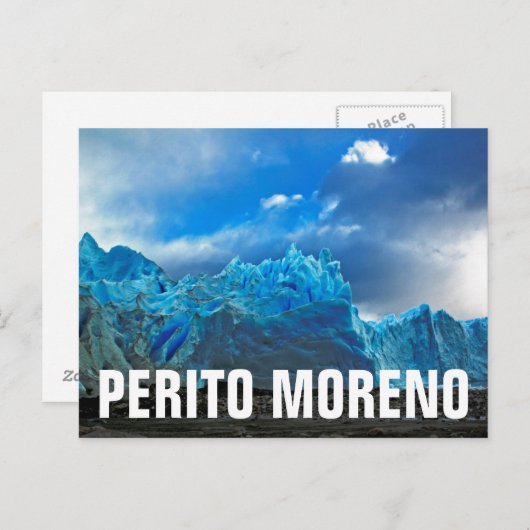 Blue Ice - Perito Moreno Briefkaart (Voorkant / Achterkant)