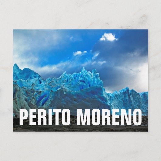 Blue Ice - Perito Moreno Briefkaart (Voorkant)