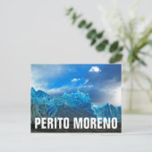 Blue Ice - Perito Moreno Briefkaart (Staand voorkant)