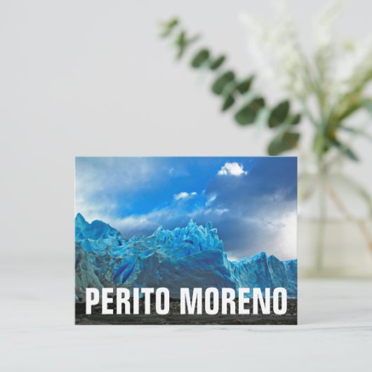 Blue Ice - Perito Moreno Briefkaart (Staand voorkant)