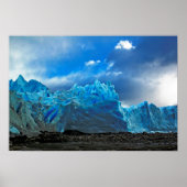 Blue Ice - Perito Moreno Poster (Voorkant)