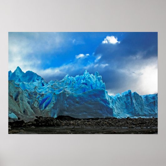 Blue Ice - Perito Moreno Poster (Voorkant)