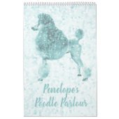 Blue Ice Poodle Agenda Kalender (Hoes)