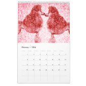 Blue Ice Poodle Agenda Kalender (Feb 2026)