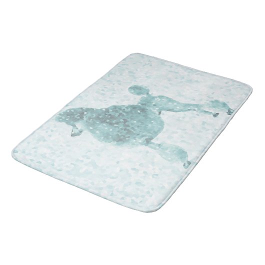 Blue Ice Posh Podle Badmat (Gekanteld)