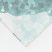 Blue Ice Posh Podle Fleece Deken (Hoek)