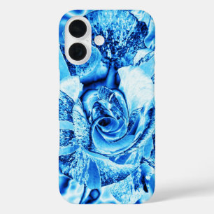 Blue Ice Roos Foto bewerken iPhone 16 Hoesje