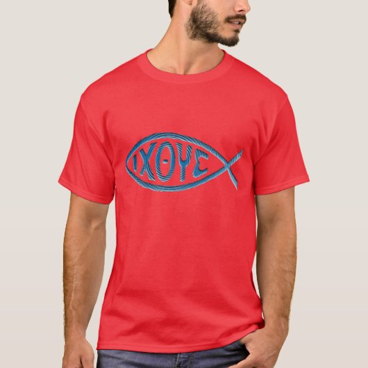 Blue Ichthys TShirt (Voorkant)