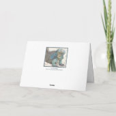 BLUE IGUANA/HEAD TILTED/"PRETTY PLEASE?/GET WELL S KAART (Achterkant)