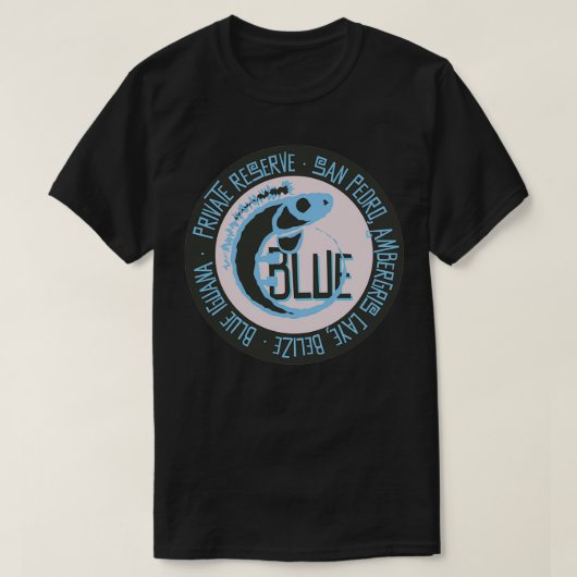Blue Iguana Private Label T-shirt (Design voorkant)
