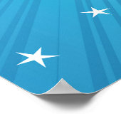 Blue Illinois Poster (Hoek)