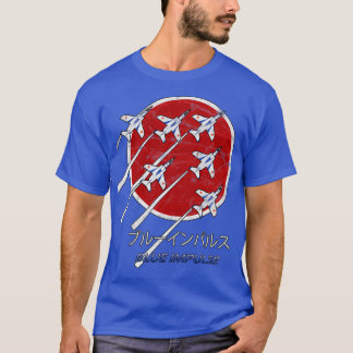 Blue Impulse JASDF Demo Team ontwerp Japan T-shirt