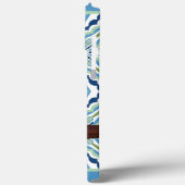 Blue Indian Ringneck Parkiet Case-Mate iPhone Case (Achterkant / Links)