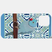 Blue Indian Ringneck Parkiet Case-Mate iPhone Case (Achterkant (horizontaal))