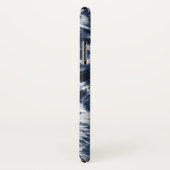 Blue Indigo Shibori Tie Dye Case-Mate iPhone Case (Achterkant / rechts)