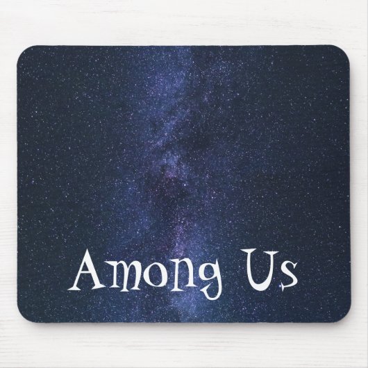 Blue Infinite Galaxy Muismat (Voorkant)