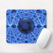 Blue Infinity Mousepad Muismat (Met muis)