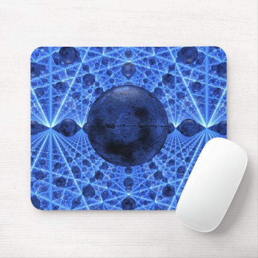 Blue Infinity Mousepad Muismat (Met muis)