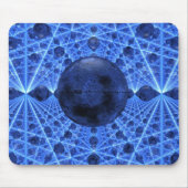 Blue Infinity Mousepad Muismat (Voorkant)