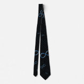 Blue Infinity Symbol - Geek Stropdas (Achterkant)