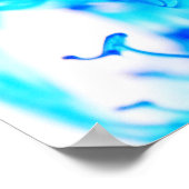 Blue Ink Drop Photography Poster 51x34 (Hoek)
