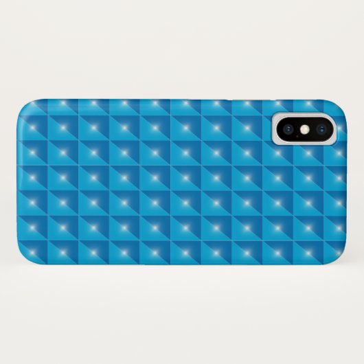 Blue iPhone / iPad case (Achterkant (horizontaal))