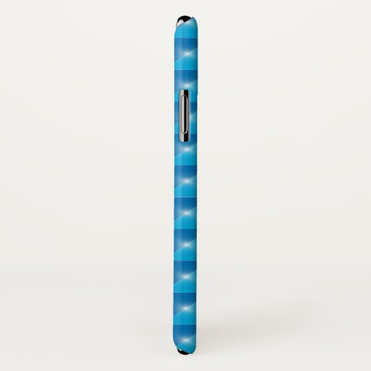 Blue iPhone / iPad case (Achterkant / rechts)