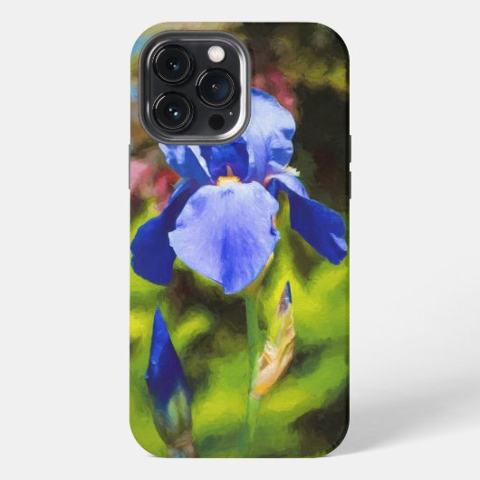 Blue Iris Case-Mate iPhone Hoes Hoesje (Achterkant)