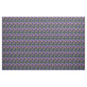 Blue Iris Floral Abstract verbinding Stof (Yard (91,4 cm))