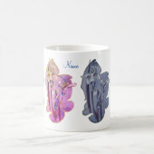 Blue Iris Floral Art 2 Specialized Koffiemok (Center)