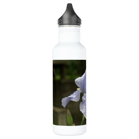 Blue Iris Floral Waterfles (Links)
