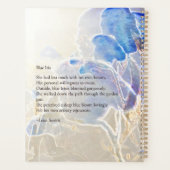 Blue Iris Planner (Achterkant)
