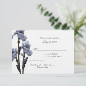 Blue Iris Response Kaart (Staand voorkant)