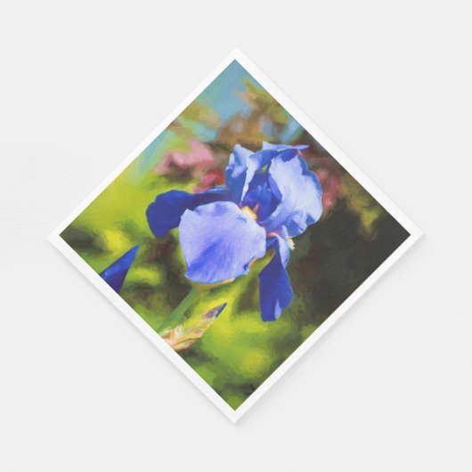 Blue Iris Servet (Hoek)