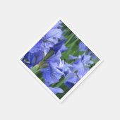 Blue Iris Table Napkin Servet (Hoek)