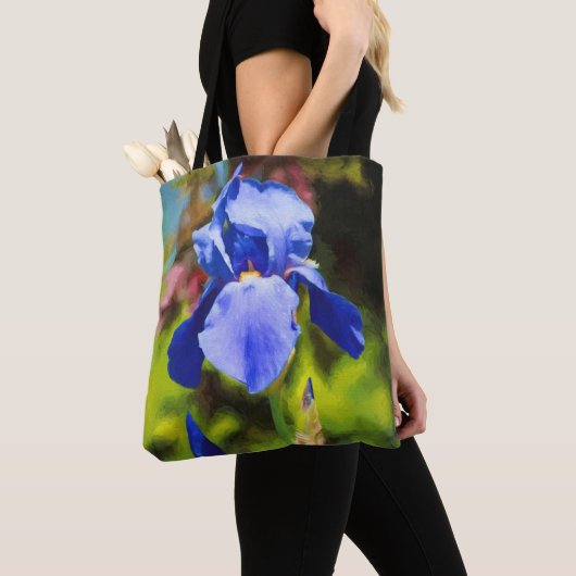 Blue Iris Tote Bag (Dichtbij)