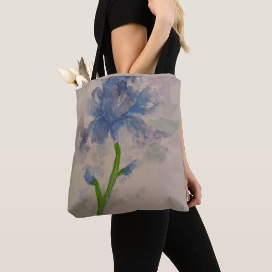 Blue Iris Tote Bag (Dichtbij)